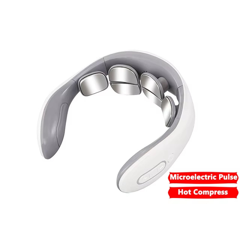 Revitalizing Portable Neck and Shoulder Massager with Heating Function for Cervical Care