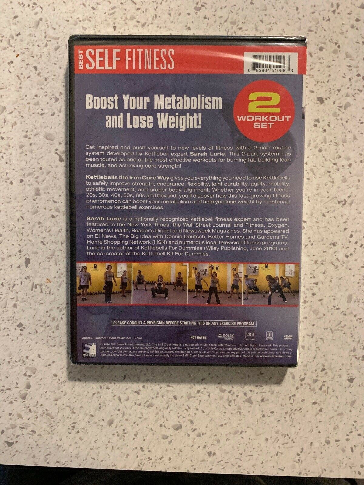 Kettlebells the Iron Core Way (1 DVD 9) (DVD), Mill Creek, Sports & Fitness