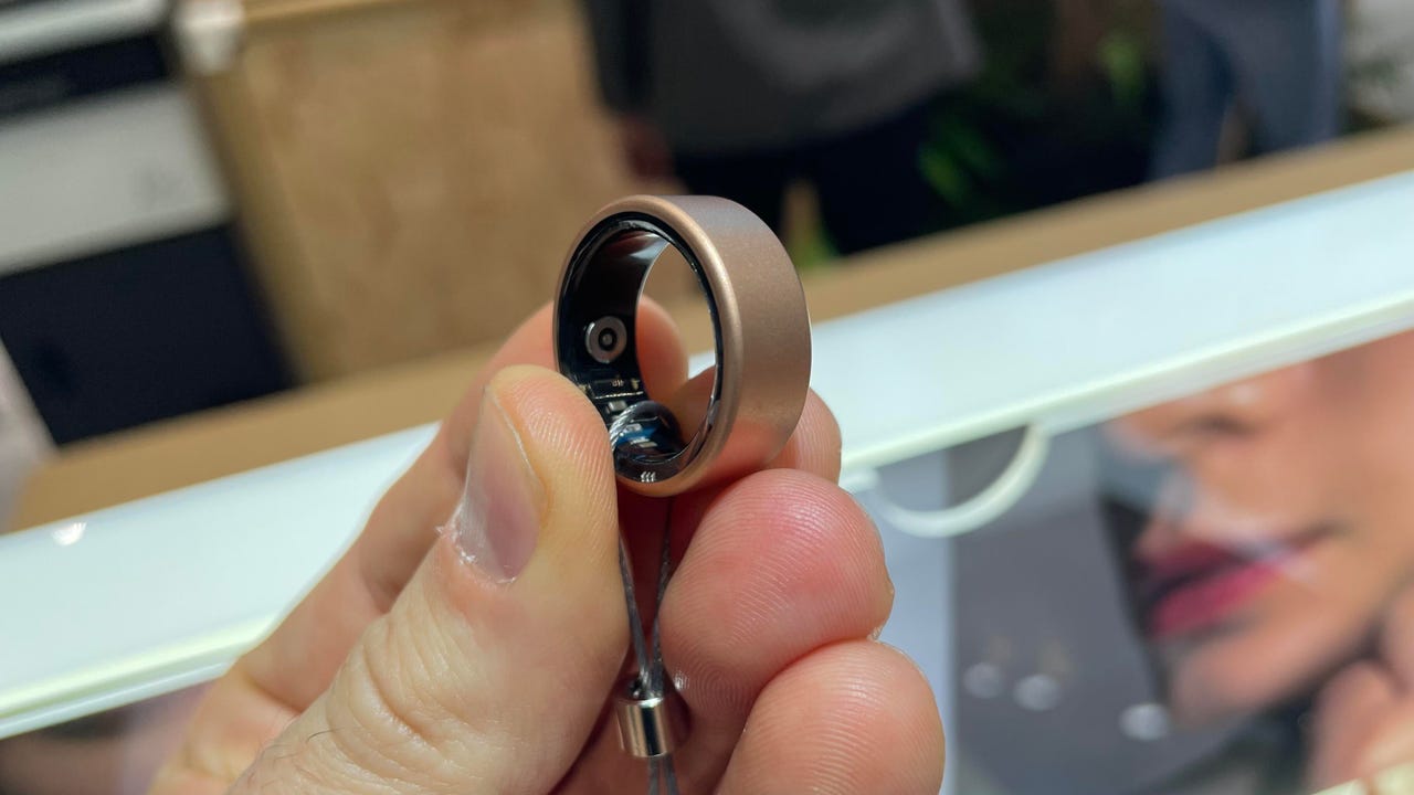 Smart Ring Health Tracker, Sleep Tracker Ring with Heart Rate, Waterproof Fitnes