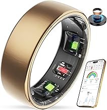 Advanced Smart Health Monitoring Ring – Sleep, Step, and Heart Rate Tracker