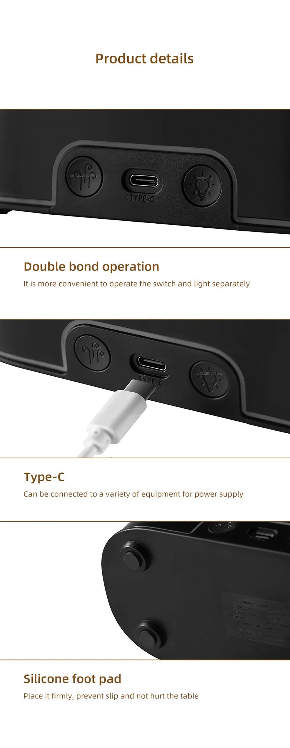 TeeWee FlameMist Aroma Diffuser — Essential Oil Humidifier with Flame Light Effect